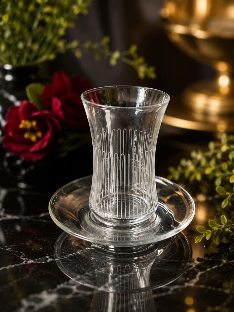 ÇAY SETİ Duru Pantolu 1918 - Sismik - Şeffaf